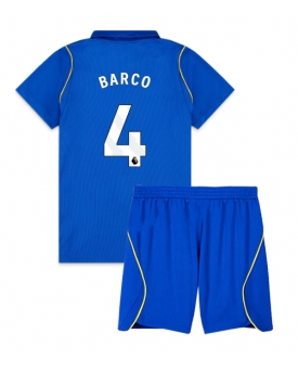 Chelsea Valentin Barco #4 Maglia Gara Casa Repliche 2026-27 Bambino Maniche Corte Chelsea Valentin Barco #4 Maglia Gara Casa Repliche 2026-27 Bambino Maniche Corte
